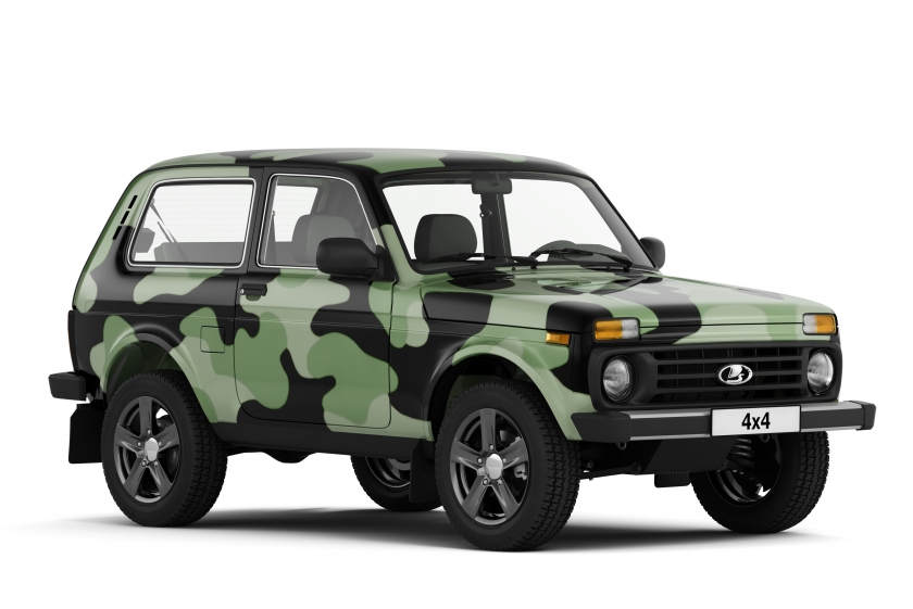 LADA 4x4: камуфляжных внедорожников станет больше